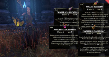 Alchemie – die wichtigsten Tränke für PvE und PvP